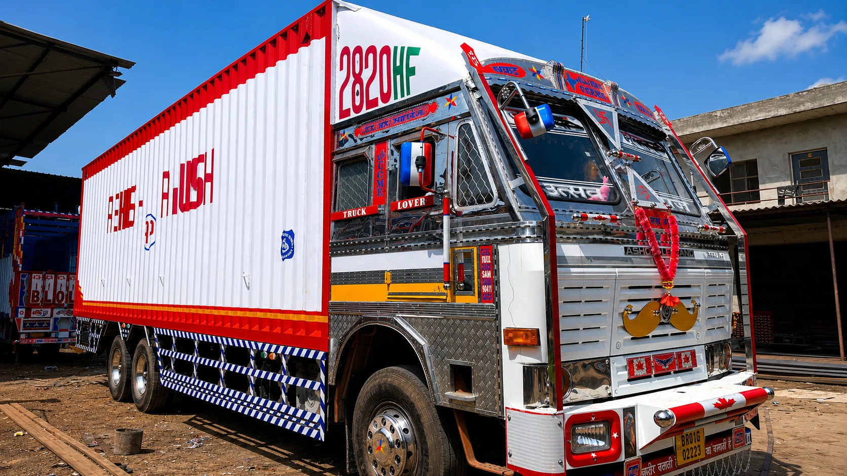 Heavy-duty Tata truck body